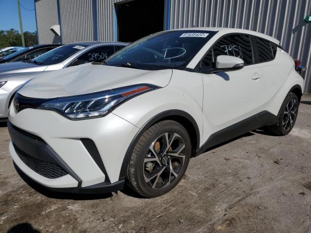 NMTKHMBX1MR135735 - 2021 TOYOTA C-HR XLE WHITE photo 2