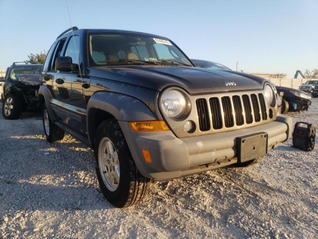 1J4GL48K36W112679 - 2006 JEEP LIBERTY CHARCOAL photo 1