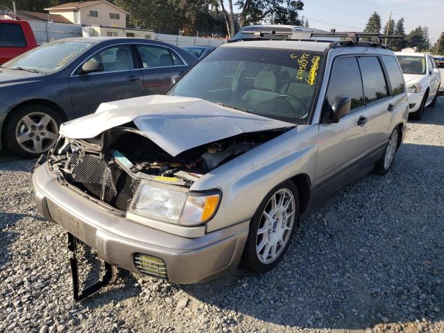 JF1SF6555XH746492 - 1999 SUBARU FORESTER S SILVER photo 2