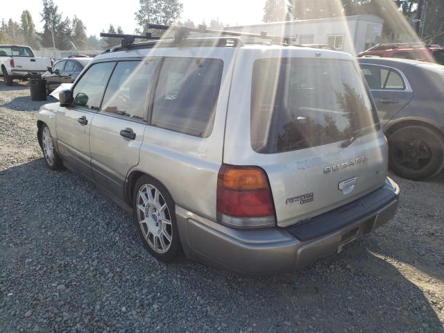 JF1SF6555XH746492 - 1999 SUBARU FORESTER S SILVER photo 3