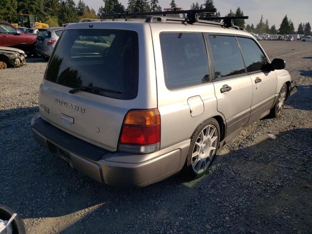 JF1SF6555XH746492 - 1999 SUBARU FORESTER S SILVER photo 4