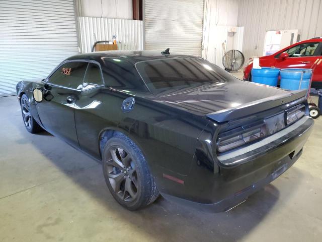 2C3CDZJGXKH736349 - 2019 DODGE CHALLENGER BLACK photo 3