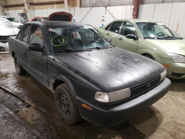 1N4EB31F9PC807930 - 1993 NISSAN SENTRA E BLACK photo 1