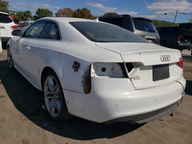 WAURV78T79A010948 - 2009 AUDI S5 QUATTRO WHITE photo 3