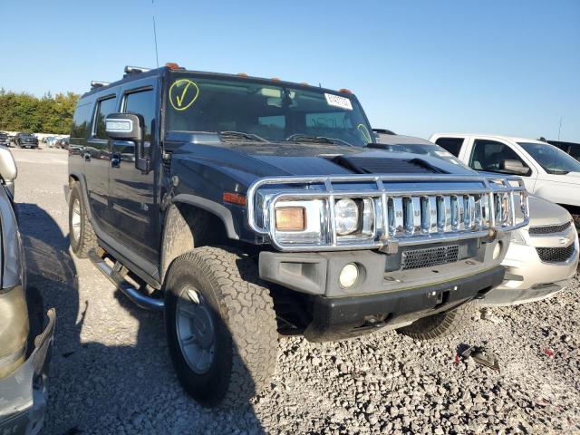 5GRGN23UX5H105923 - 2005 HUMMER H2 BLUE photo 1