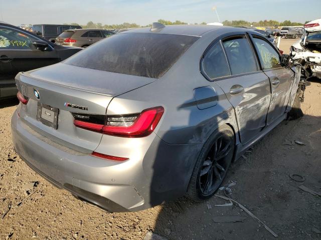 WBA5U9C08LFH70538 - 2020 BMW M340XI GRAY photo 4