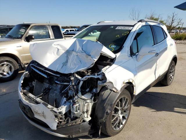 KL4CJ1SB2KB722540 - 2019 BUICK ENCORE SPO WHITE photo 2