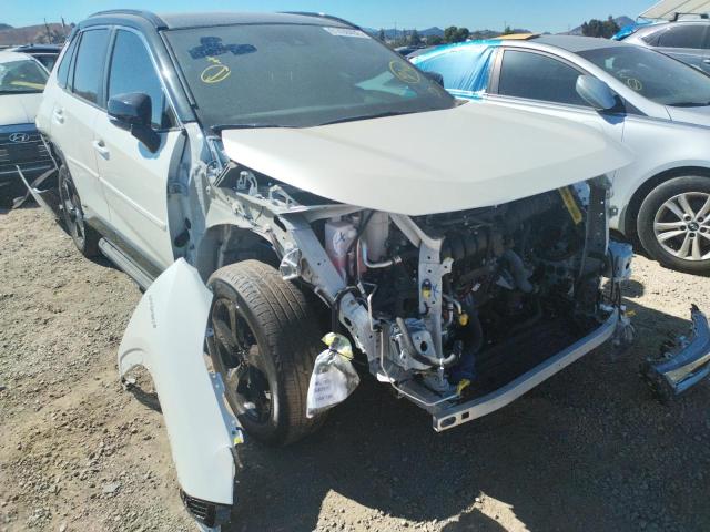 4T3E6RFV4MU003531 - 2021 TOYOTA RAV4 XSE WHITE photo 1