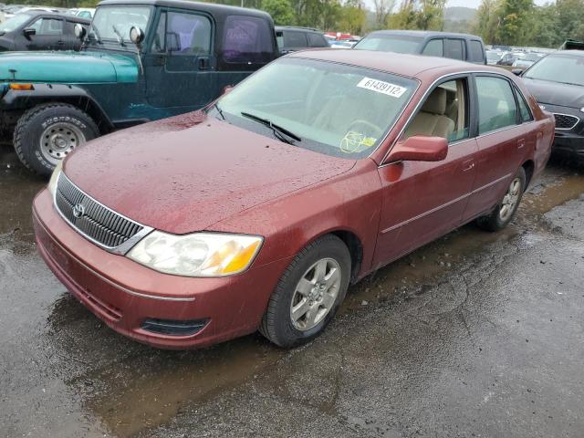 4T1BF28B1YU090333 - 2000 TOYOTA AVALON MAROON photo 2