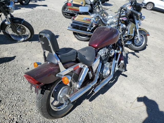 1HFSC1809JA301474 - 1988 HONDA VT1100 C BURGUNDY photo 4