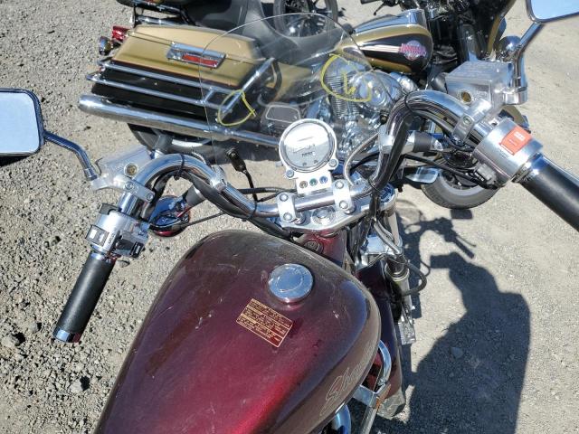 1HFSC1809JA301474 - 1988 HONDA VT1100 C BURGUNDY photo 9