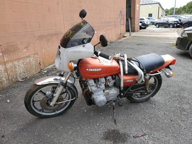 KZ650B002413 - 1977 KAWASAKI KZ650 RED photo 9