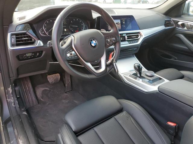 WBA43AT08NCK43715 - 2022 BMW 430XI GRAY photo 8