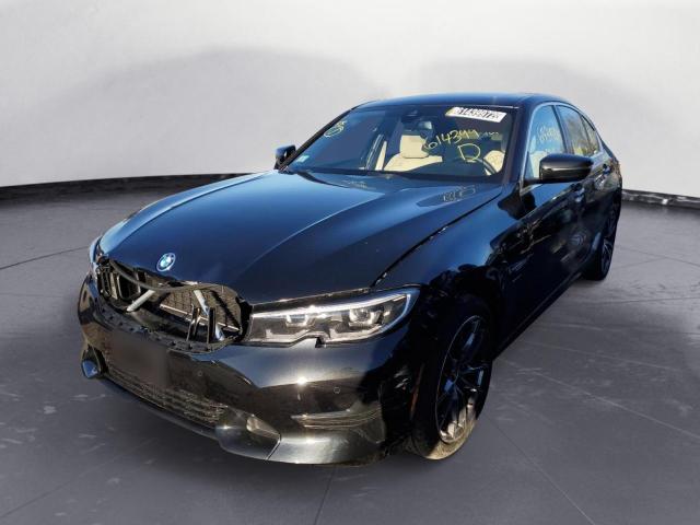3MW5P9J07N8C69787 - 2022 BMW 330XE BLACK photo 2