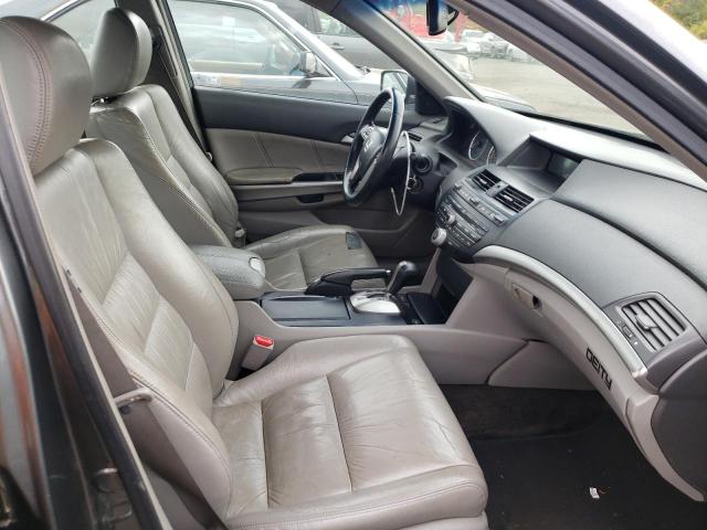 1HGCP36898A036865 - 2008 HONDA ACCORD EXL GRAY photo 5