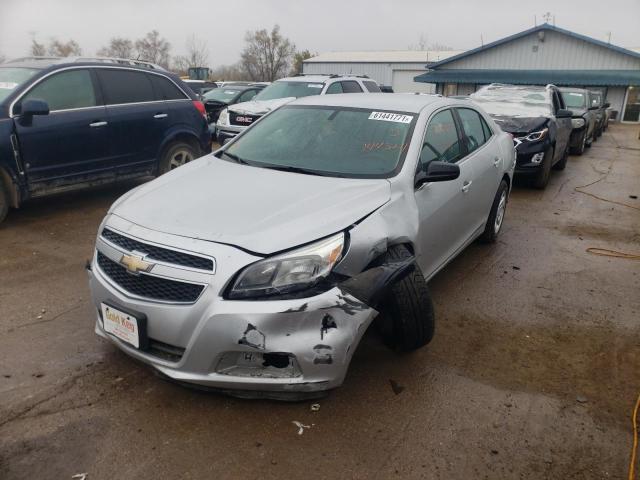 1G11B5SA2DF144324 - 2013 CHEVROLET MALIBU LS SILVER photo 2