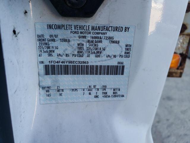 1FD4F46Y98EC32563 - 2008 FORD F450 SUPER DUTY  photo 12