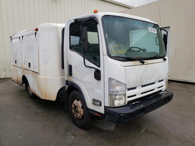 54DC4W1B9CS802913 - 2012 ISUZU NPR HD WHITE photo 1