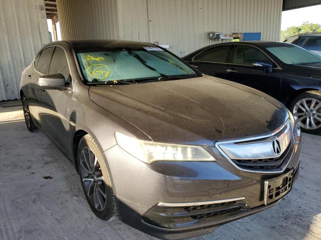 19UUB2F52FA019230 - 2015 ACURA TLX TECH GRAY photo 1