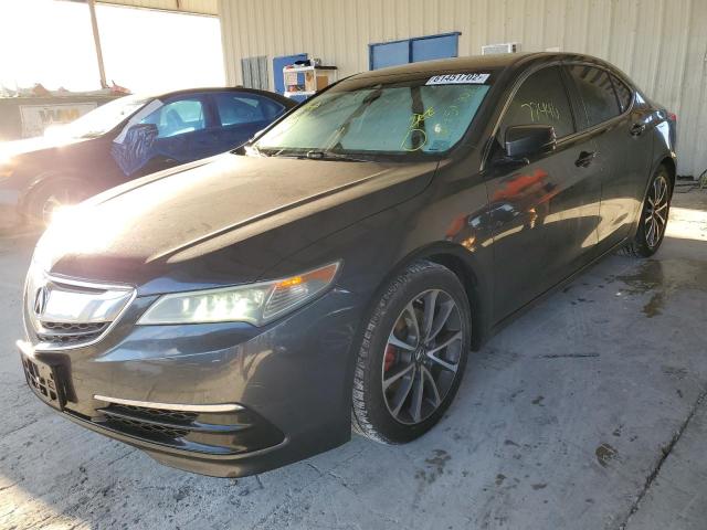19UUB2F52FA019230 - 2015 ACURA TLX TECH GRAY photo 2