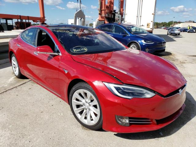 5YJSA1E17HF209567 - 2017 TESLA MODEL S Qırmızı foto 1