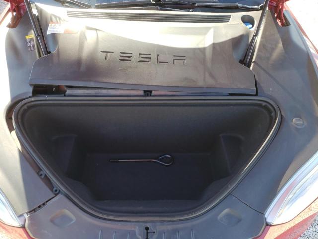 5YJSA1E17HF209567 - 2017 TESLA MODEL S Qırmızı foto 7