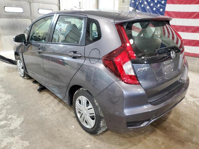 3HGGK5H40LM723203 - 2020 HONDA FIT LX CHARCOAL photo 3