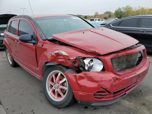 1B3HB48B67D521402 - 2007 DODGE CALIBER SX RED photo 1