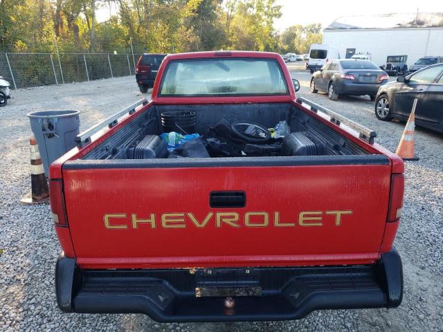 1GCCS1443T8211872 - 1996 CHEVROLET S TRUCK S1 RED photo 6