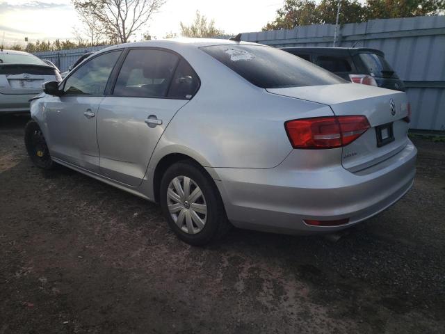 3VW2K7AJ9FM343864 - 2015 VOLKSWAGEN JETTA BASE 银色 照片 3