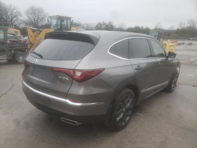 5J8YD9H44NL009374 - 2022 ACURA MDX TECHNO GRAY photo 4