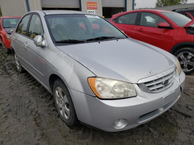 KNAFE121365316976 - 2006 KIA SPECTRA LX SILVER photo 1