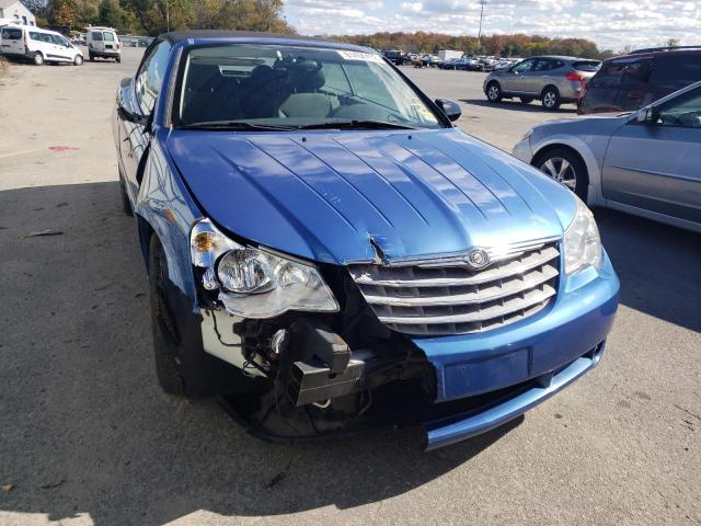 1C3LC45K28N247271 - 2008 CHRYSLER SEBRING BLUE photo 9