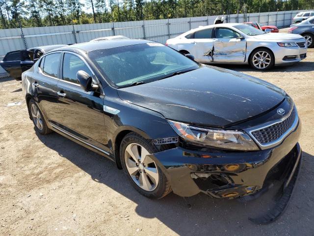 KNAGN4AD6E5076273 - 2014 KIA OPTIMA HYB BLACK photo 1