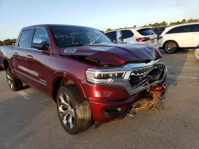 1C6RREHT4KN685478 - 2019 RAM 1500 LIMIT BURGUNDY photo 1