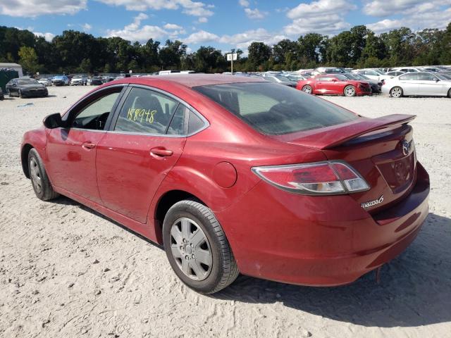 1YVHP80AX95M23880 - 2009 MAZDA 6 RED photo 3