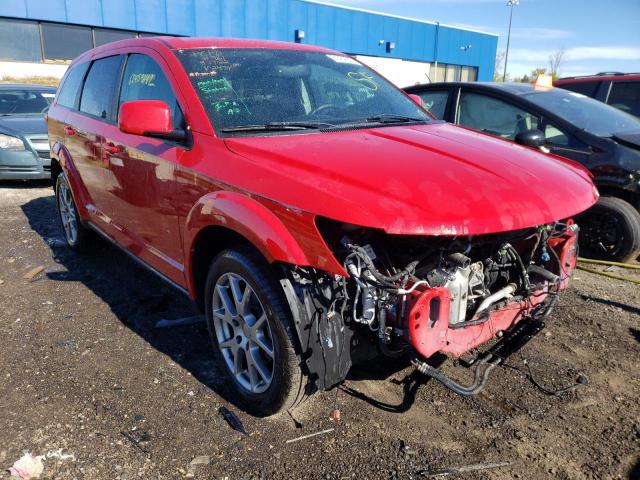 3C4PDDEG2HT502474 - 2017 DODGE JOURNEY GT RED photo 1