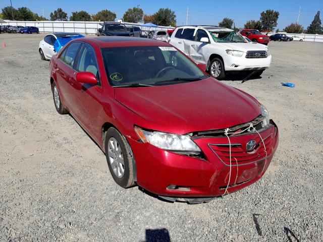 4T1BE46K18U254391 - 2008 TOYOTA CAMRY CE RED photo 1