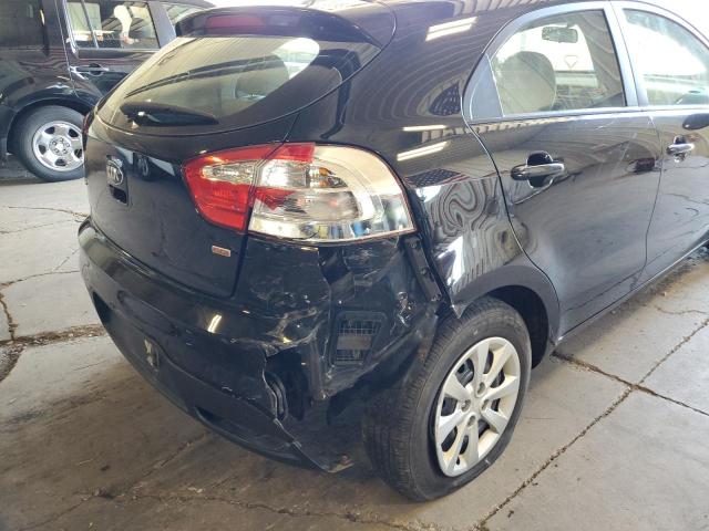 KNADM5A35D6274337 - 2013 KIA RIO LX BLACK photo 9