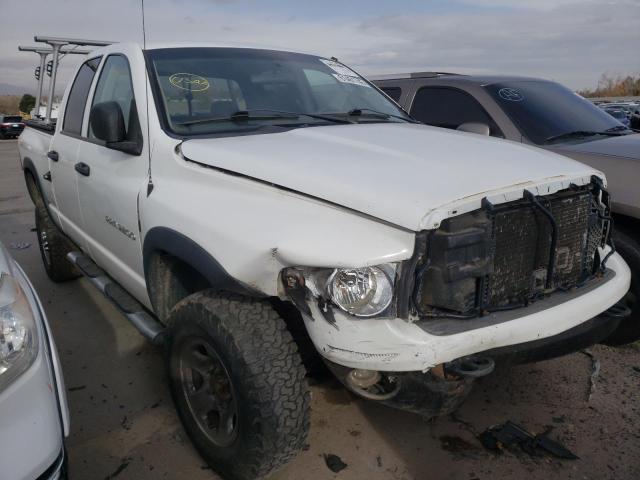 3D7KS28C55G776470 - 2005 DODGE RAM 2500 S WHITE photo 1