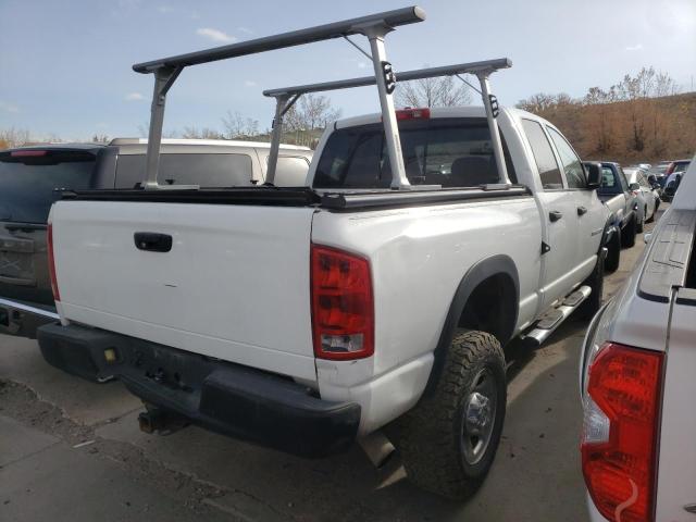 3D7KS28C55G776470 - 2005 DODGE RAM 2500 S WHITE photo 4
