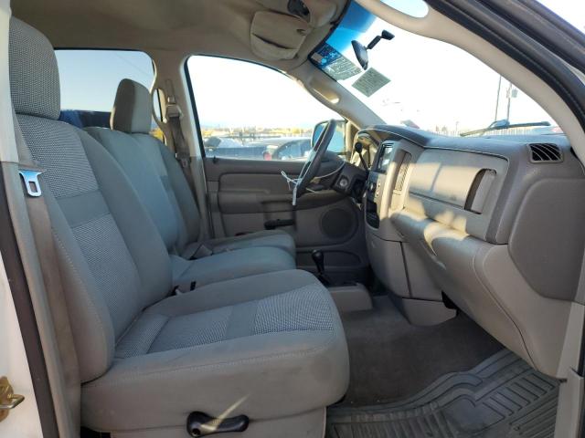 3D7KS28C55G776470 - 2005 DODGE RAM 2500 S WHITE photo 5