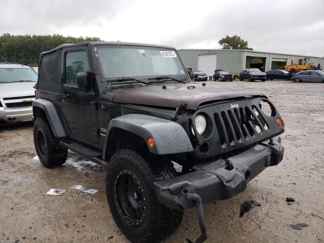 1J4AA2D11BL620223 - 2011 JEEP WRANGLER S GREEN photo 1