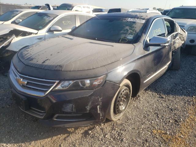 2G1125S34J9115073 - 2018 CHEVROLET IMPALA PRE BLUE photo 2