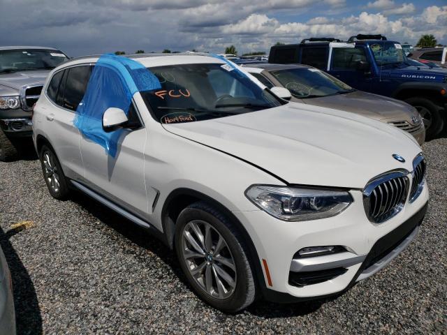 5UXTR7C55KLF25805 - 2019 BMW X3 SDRIVE3 WHITE photo 1