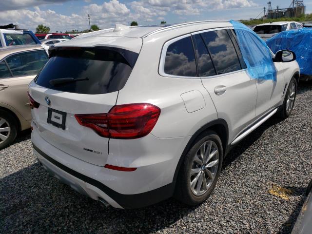 5UXTR7C55KLF25805 - 2019 BMW X3 SDRIVE3 WHITE photo 4