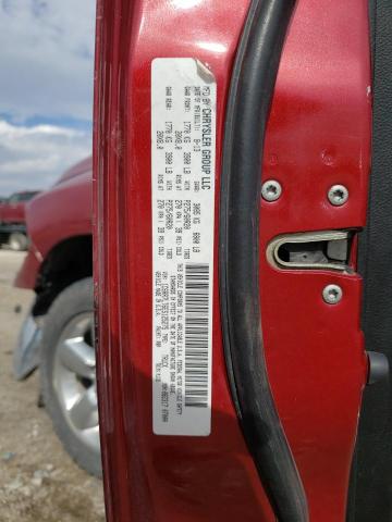 1C6RR7LT6ES125275 - 2014 RAM 1500 MAROON photo 10