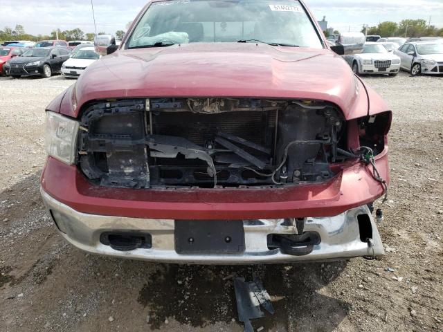 1C6RR7LT6ES125275 - 2014 RAM 1500 MAROON photo 9