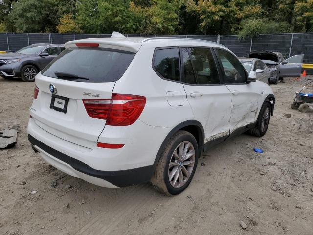 5UXWX9C56H0T09192 - 2017 BMW X3 XDRIVE2 WHITE photo 4