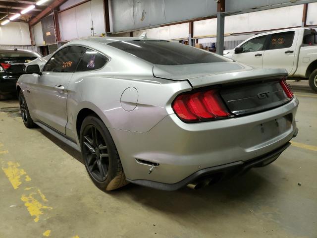 1FA6P8CF4M5153029 - 2021 FORD MUSTANG GT SILVER photo 3